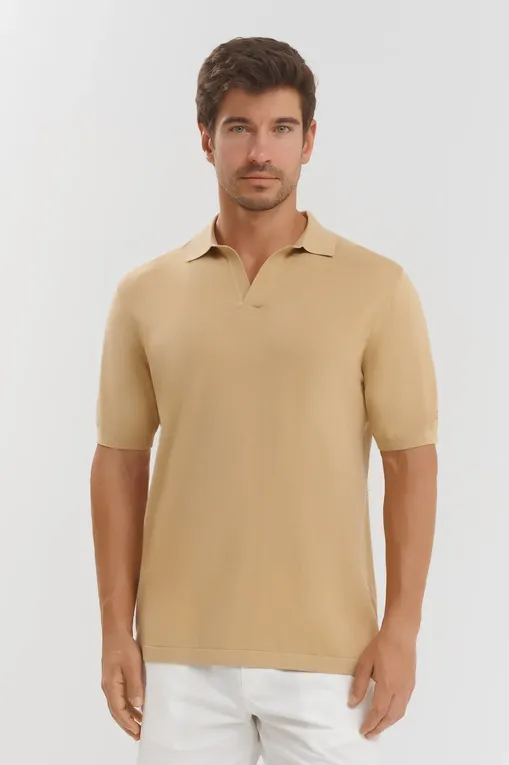 Рубашки Mc2 Saint Barth SLOAN 11 BEIGE (00023H)