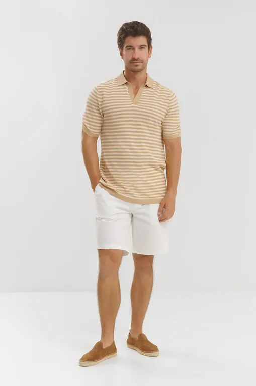 Рубашки Mc2 Saint Barth SLOAN MESH STRIPES 1110