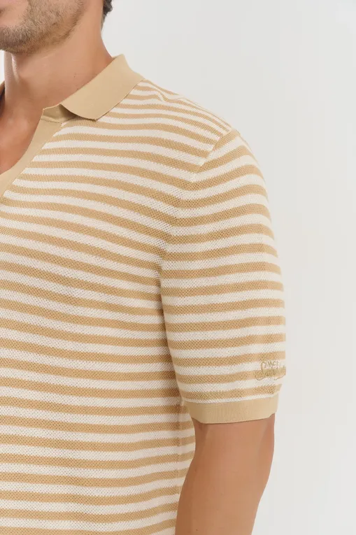 Рубашки Mc2 Saint Barth SLOAN MESH STRIPES 1110