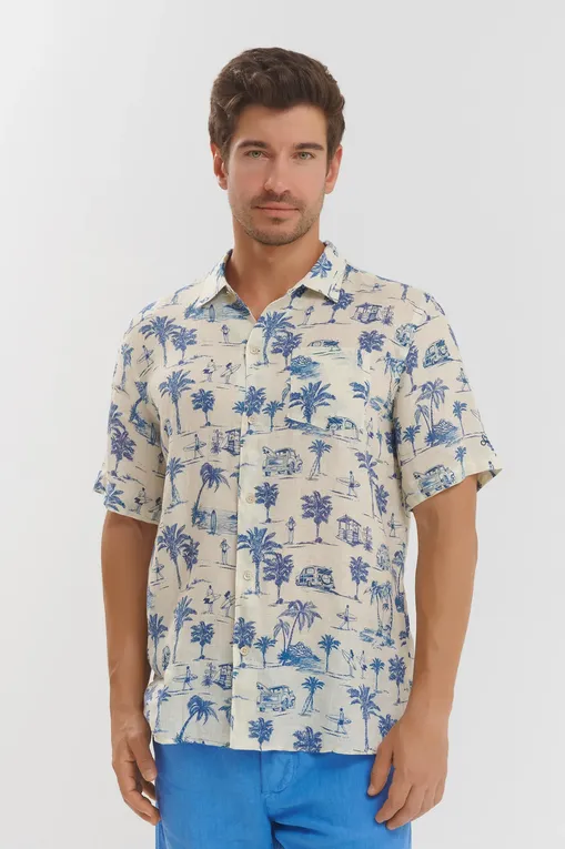 Рубашки Mc2 Saint Barth SLOAN BICOLOR 6110