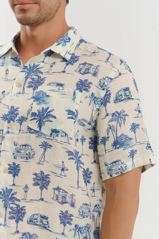 Рубашки Mc2 Saint Barth SLOAN BICOLOR 6110