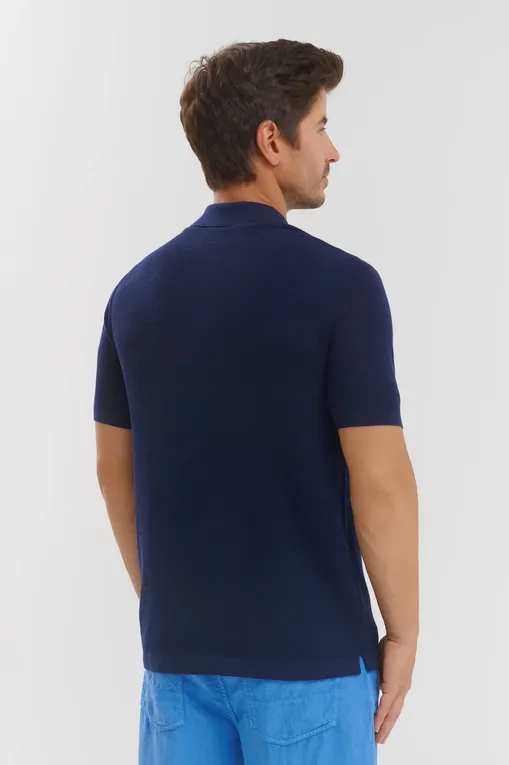 Рубашки Mc2 Saint Barth SLOAN MESH 61 BLUE NAVY