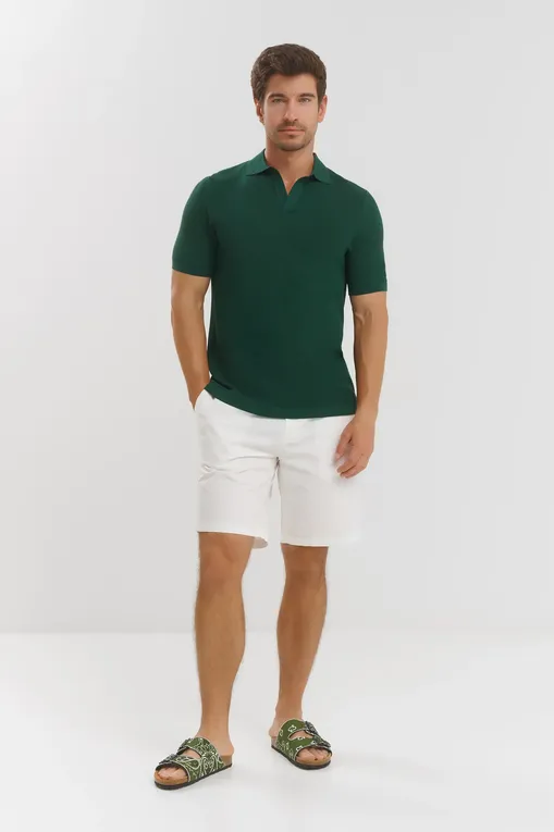 Рубашки Mc2 Saint Barth SLOAN MESH 51 BRITISH GREEN