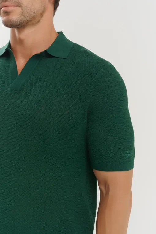 Рубашки Mc2 Saint Barth SLOAN MESH 51 BRITISH GREEN