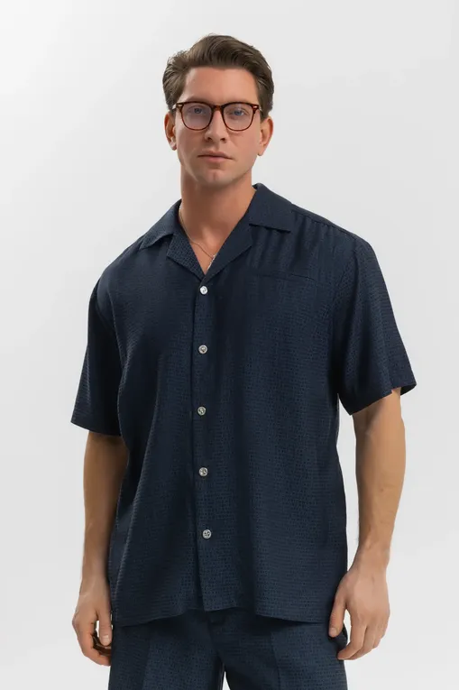 Рубашки RICHMOND X UMP25061CA DARK SAPP.