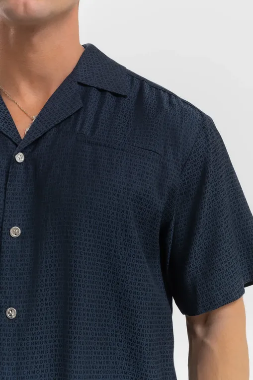 Рубашки RICHMOND X UMP25061CA DARK SAPP.