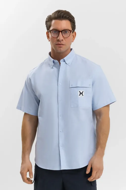 Поло RICHMOND X UMP25087CA ICE W/WHT