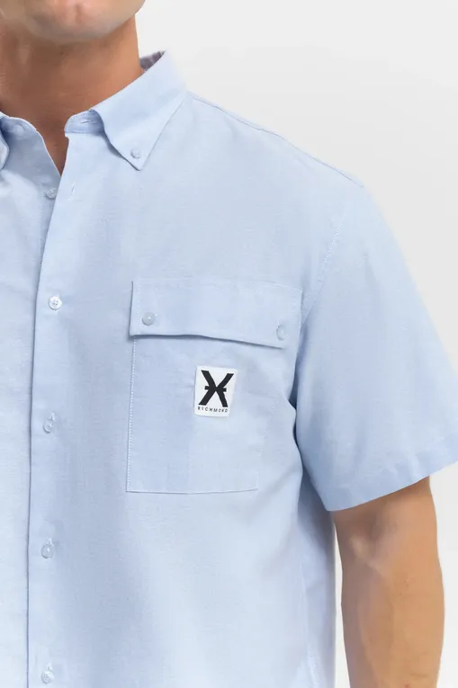 Поло RICHMOND X UMP25087CA ICE W/WHT