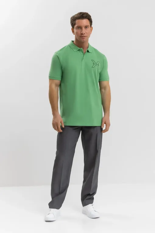 Поло RICHMOND X UMP25117PO GREEN BR.