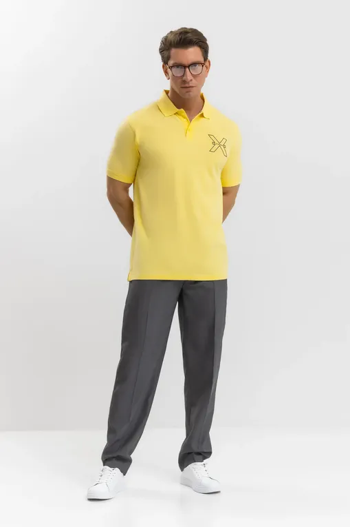 Поло RICHMOND X UMP25117PO BANANA P.