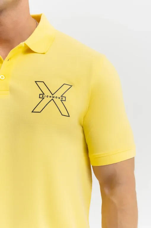 Поло RICHMOND X UMP25117PO BANANA P.