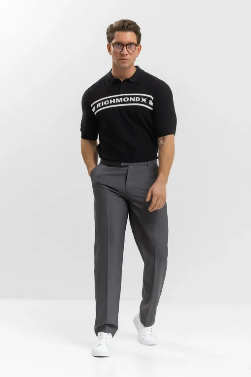 Поло RICHMOND X UMP25128PO BLACK