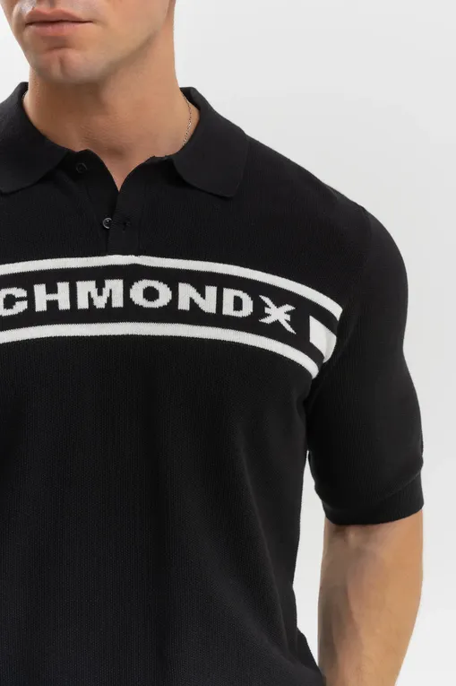 Поло RICHMOND X UMP25128PO BLACK