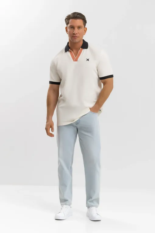 Поло RICHMOND X UMP25168PO OFF-WHITE