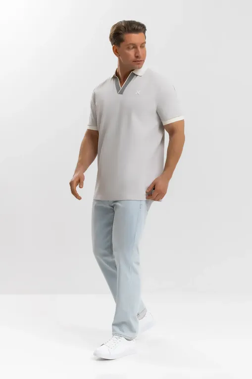 Поло RICHMOND X UMP25168PO GREY X