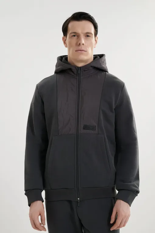 Толстовки Bikkembergs BMF1112 8004 DARK SHADOWS