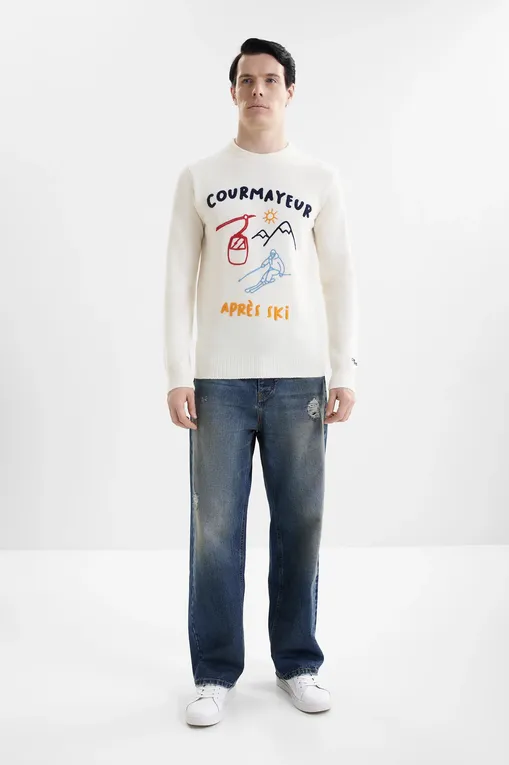 Толстовки Mc2 Saint Barth HERON COURMA DRAW 10 EMB