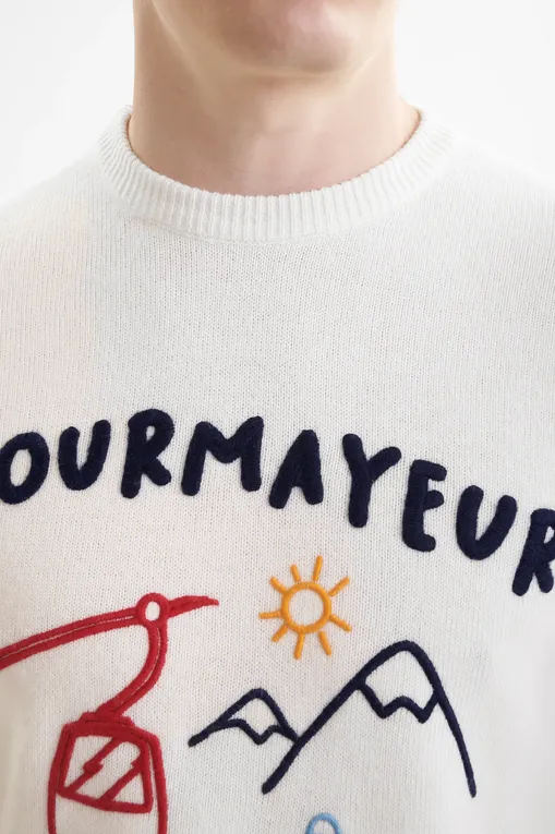 Толстовки Mc2 Saint Barth HERON COURMA DRAW 10 EMB