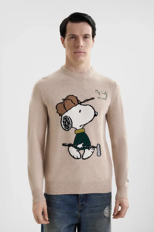 Толстовки Mc2 Saint Barth HERON SNOOPY GOLF 11 PATCH