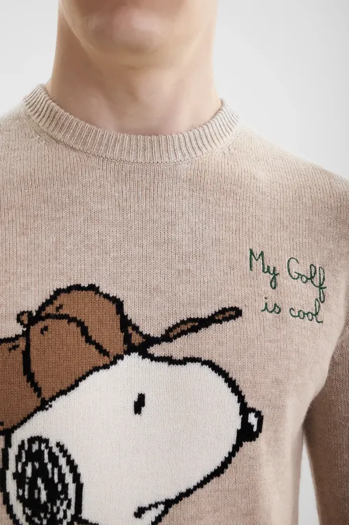 Толстовки Mc2 Saint Barth HERON SNOOPY GOLF 11 PATCH