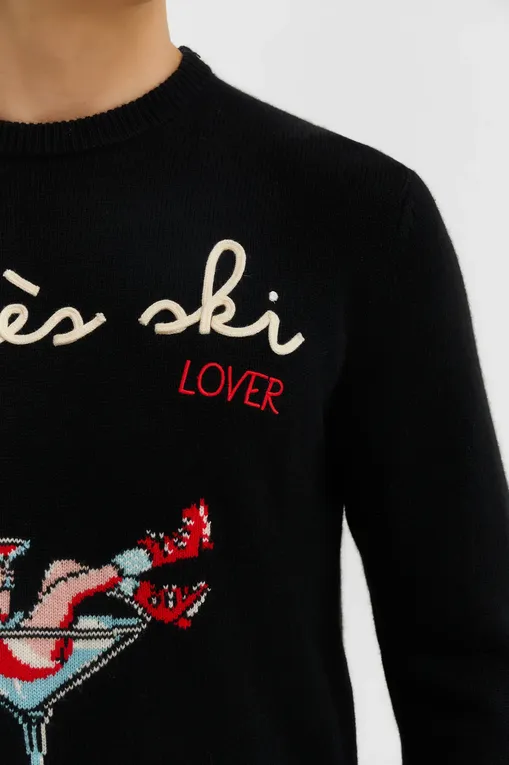 Толстовки Mc2 Saint Barth HERON APRES GIRL GLASS 00 EMB