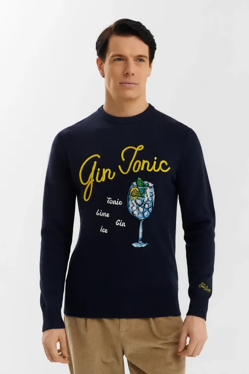 Толстовки Mc2 Saint Barth HERON DRINK GIN 61 EMB