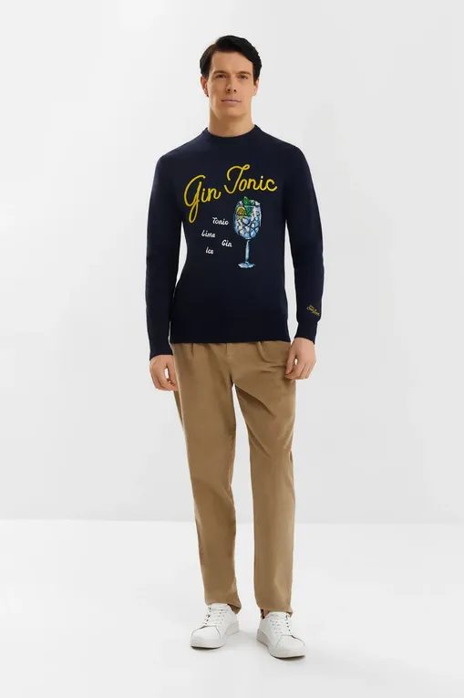 Толстовки Mc2 Saint Barth HERON DRINK GIN 61 EMB