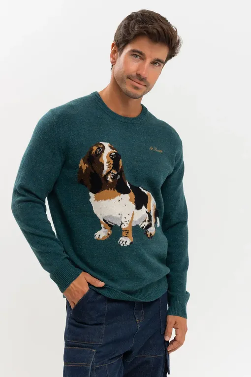 Толстовки Mc2 Saint Barth HERON DONEGAL BASSET HOUND 51