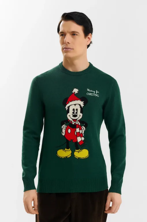 Толстовки Mc2 Saint Barth HERON MICKEY WAIT XMAS 51 EMB