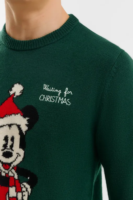 Толстовки Mc2 Saint Barth HERON MICKEY WAIT XMAS 51 EMB