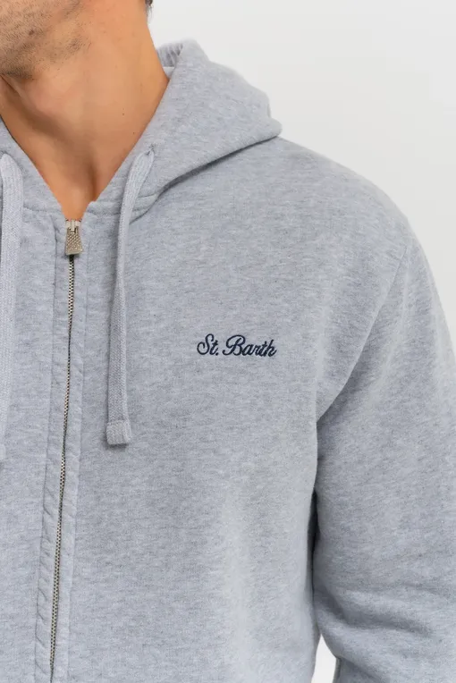 Толстовки Mc2 Saint Barth MERCER SB 15ML EMB