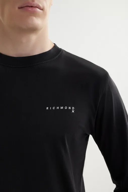 Толстовки RICHMOND X UMA25119TS BLACK