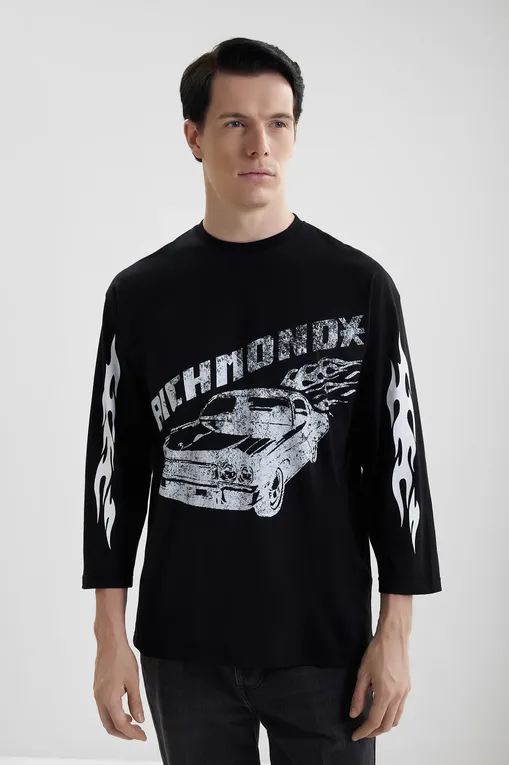 Толстовки RICHMOND X UMA25426TS BLACK