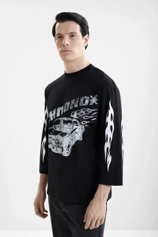 Толстовки RICHMOND X UMA25426TS BLACK