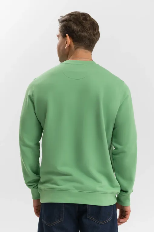 Толстовки RICHMOND X UMP25005FE GREEN B/OW