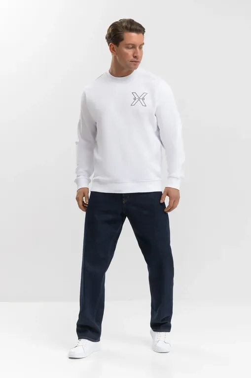 Толстовки RICHMOND X UMP25115FE WHITE