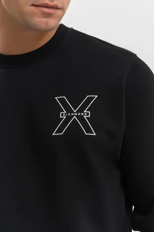 Толстовки RICHMOND X UMP25115FE BLACK