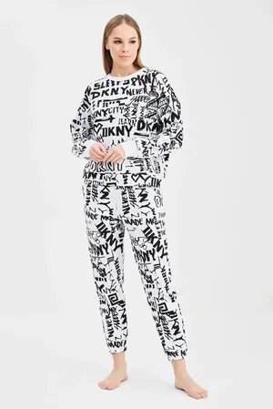 DKNY YI2122629-YI2822629 101 Wht/Prt