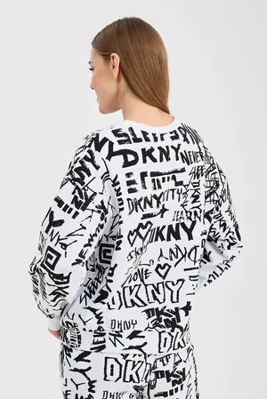 DKNY YI2122629-YI2822629 101 Wht/Prt