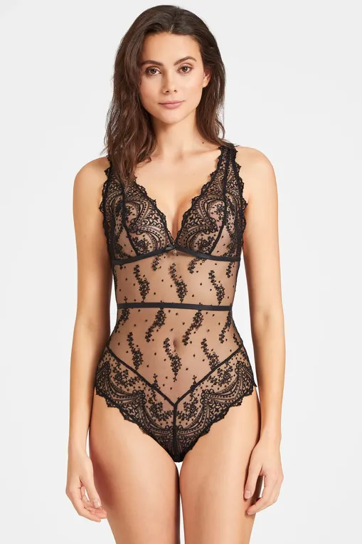 Боди AUBADE UE86 NOIR ECLAT