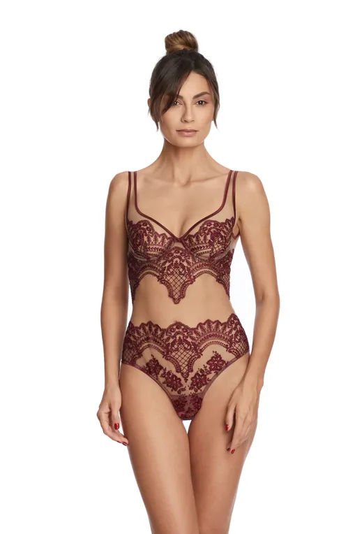 Боди I.D.Sarrieri L3396 BORDEAUX