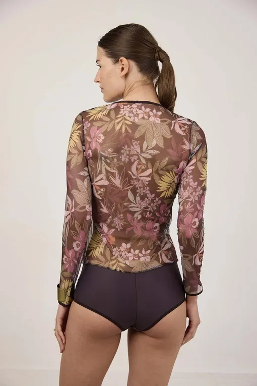 Боди Maison Lejaby 21177 I0054 NIGHTY GARDEN