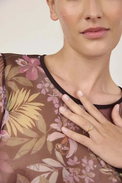 Боди Maison Lejaby 21177 I0054 NIGHTY GARDEN