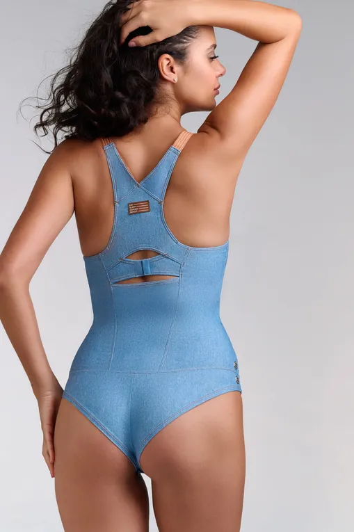 Боди Marlies/Dekkers 36622 denim blue