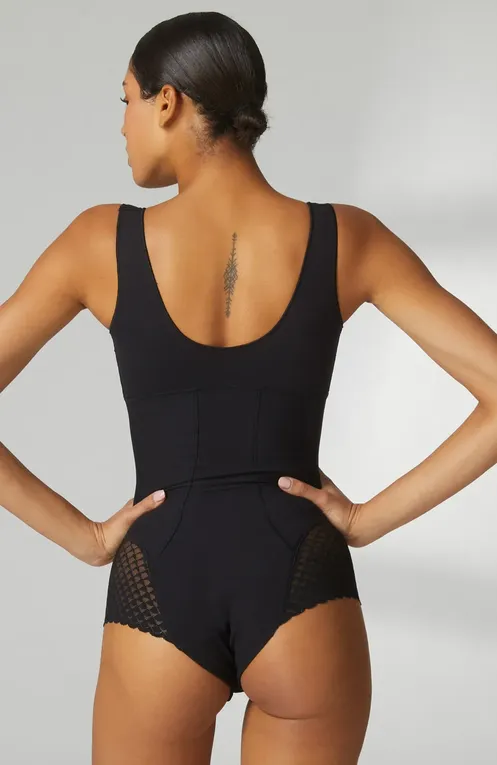 Боди Simone Perele 19Y500 015 noir/tatoo
