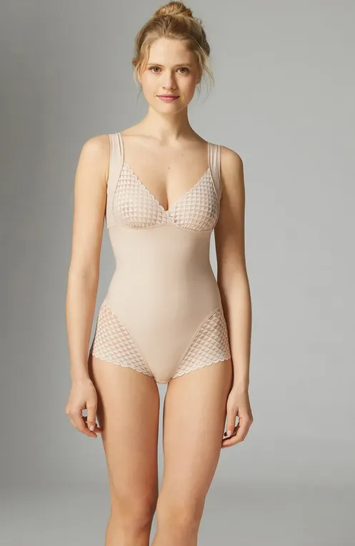 Боди Simone Perele 19Y500 739 peau rose