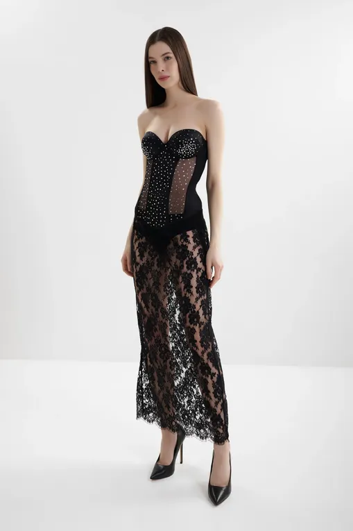 Бюстье I.D.Sarrieri M56872 black