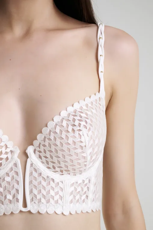 Бюстье LIVY 654157108 OFFWHITE