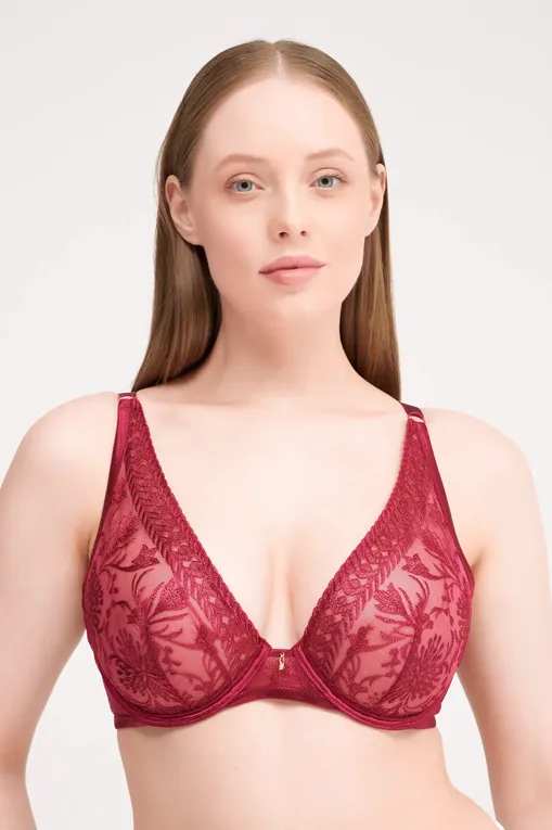 Бюстгальтеры AUBADE 2DN12 CRIMSON RED