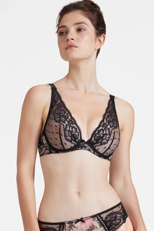 Бюстгальтеры AUBADE IAF12 PIVOINE NOIR